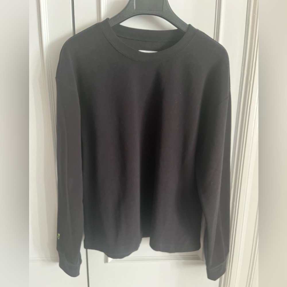 Dudley Stephens Chateau Lounge Top- Black- Size Large
